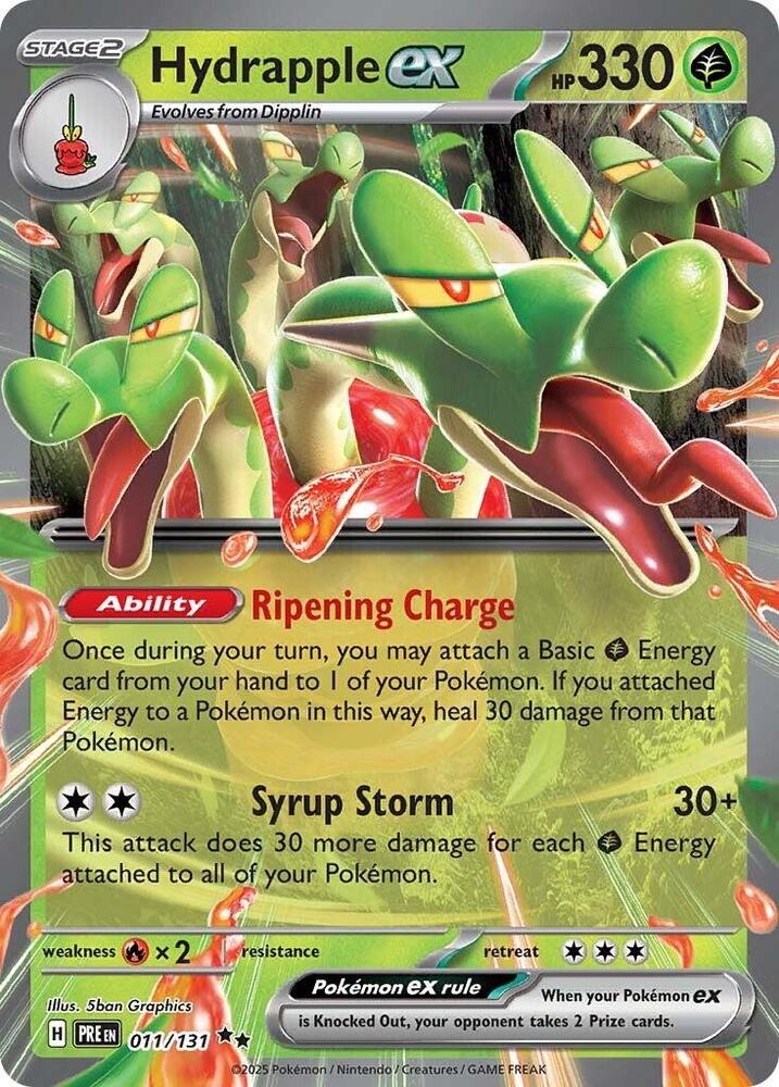 Hydrapple ex (011/131) [Scarlet & Violet: Prismatic Evolutions] | Devastation Store