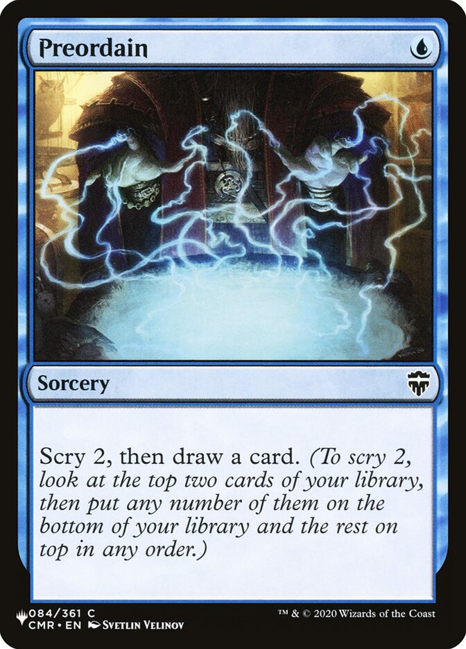 Preordain [Secret Lair: Heads I Win, Tails You Lose] | Devastation Store