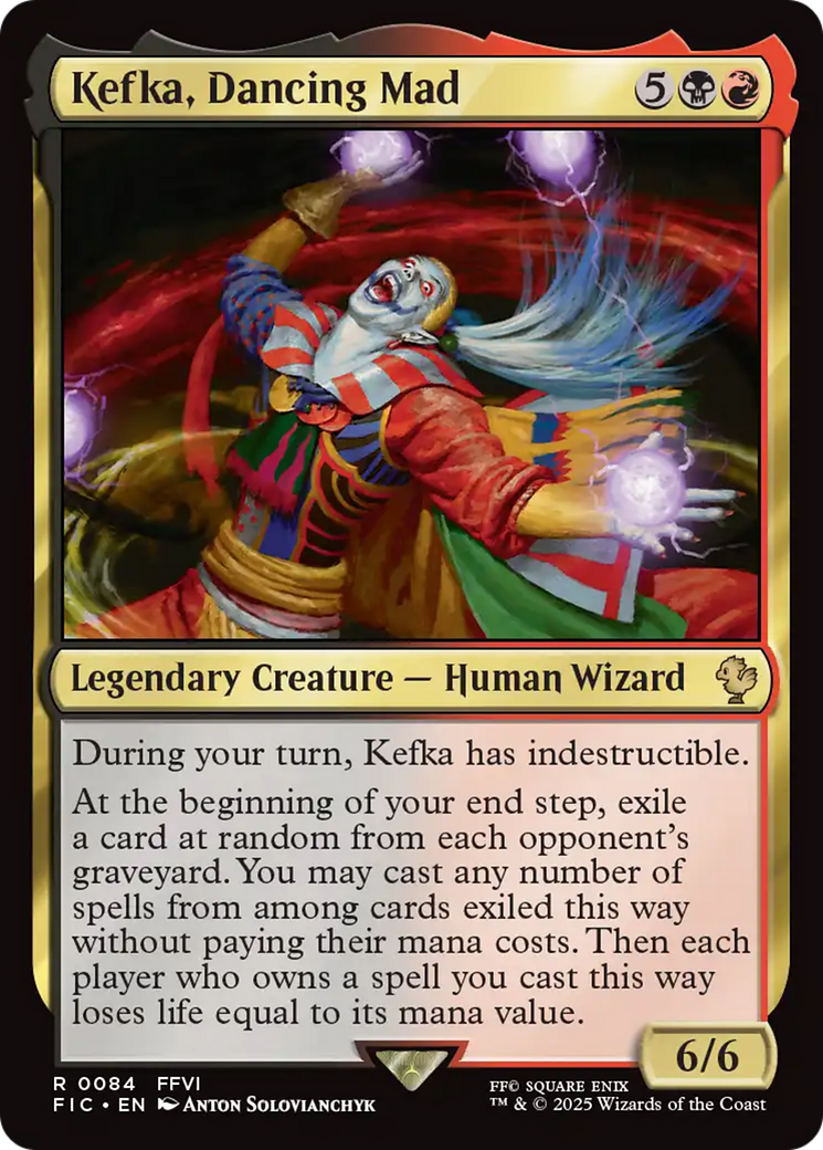 Kefka, Dancing Mad [FINAL FANTASY Commander] | Devastation Store
