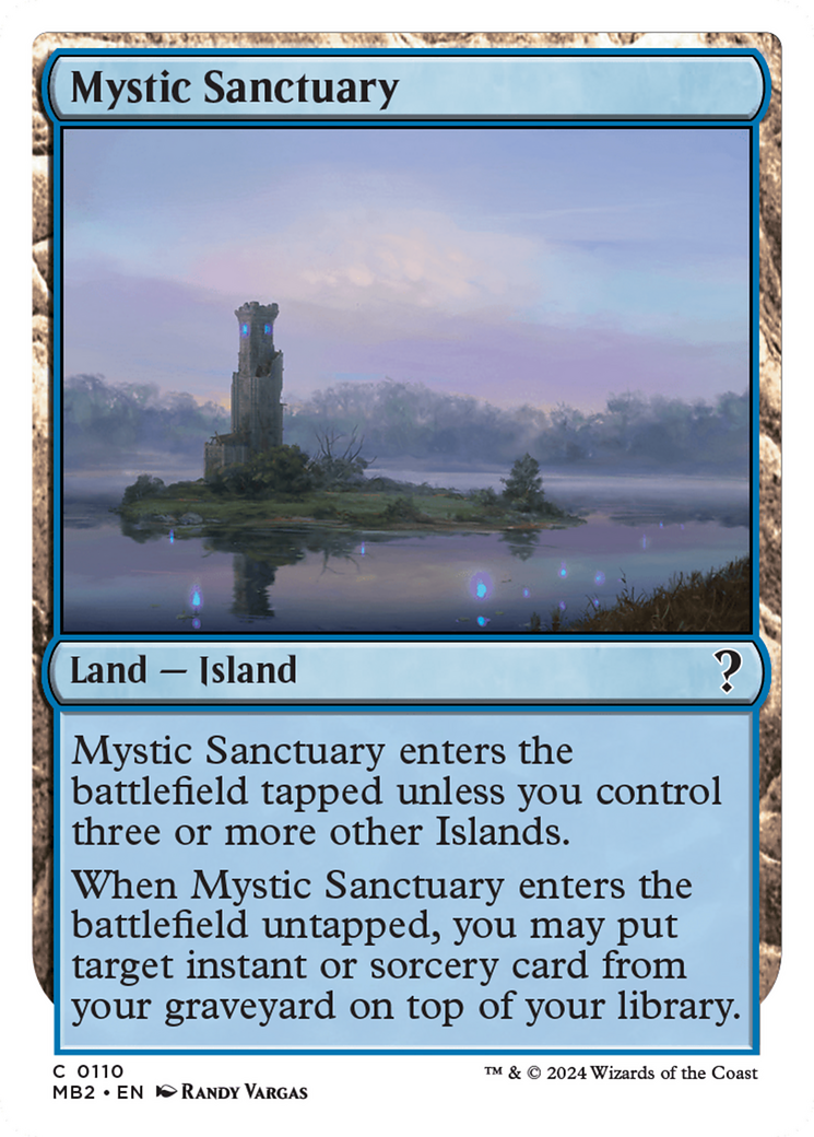 Mystic Sanctuary (White Border) [Mystery Booster 2] | Devastation Store