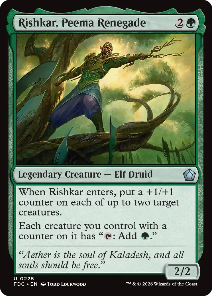 Rishkar, Peema Renegade [Foundations Commander] | Devastation Store