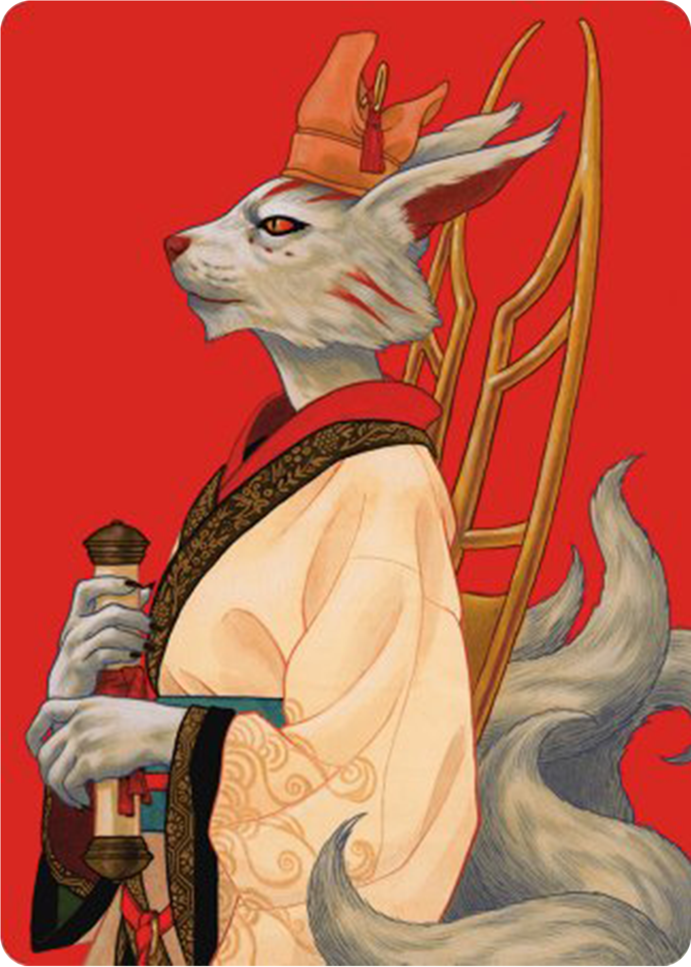 Pearl-Ear, Imperial Advisor Art Card [Modern Horizons 3 Art Series] | Devastation Store