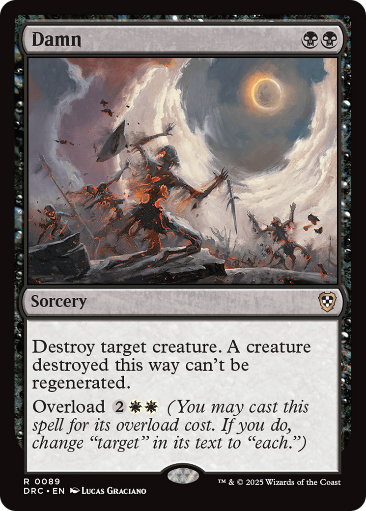 Damn [Aetherdrift Commander] | Devastation Store