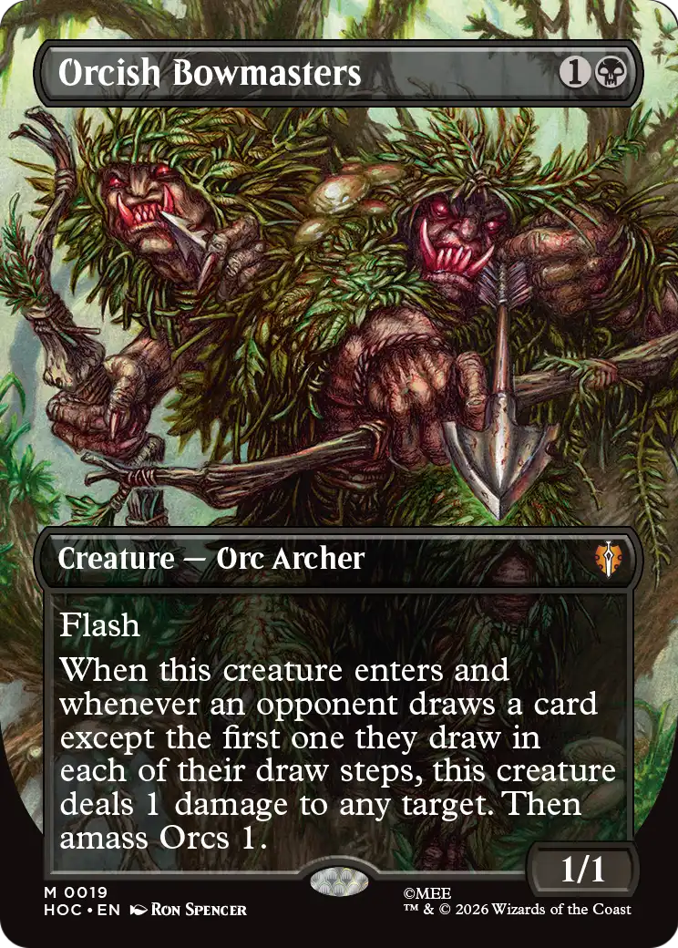 Orcish Bowmasters (Borderless) [The Hobbit: Eternal-Legal] | Devastation Store