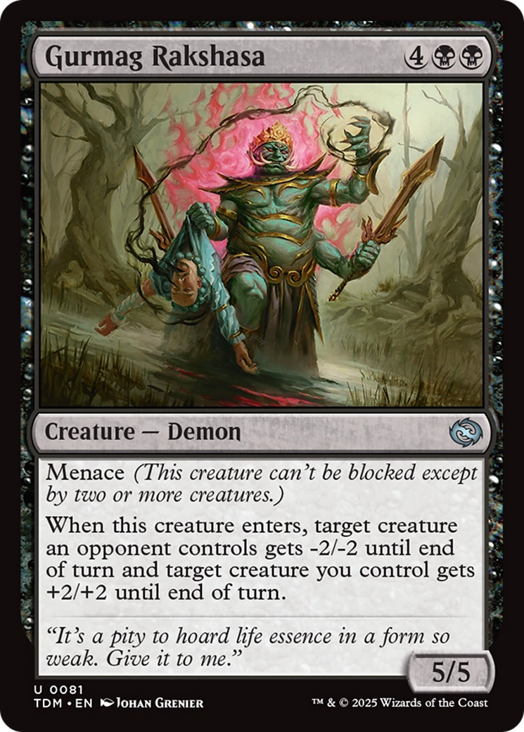 Gurmag Rakshasa [Tarkir: Dragonstorm] | Devastation Store