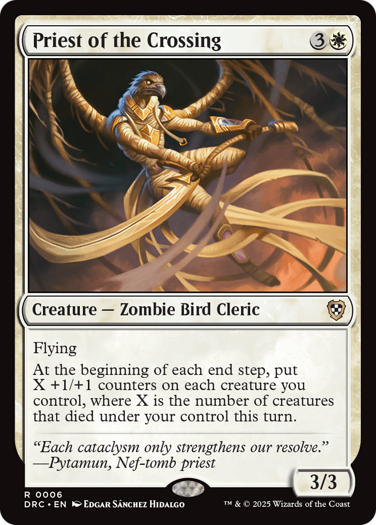 Priest of the Crossing [Aetherdrift Commander] | Devastation Store