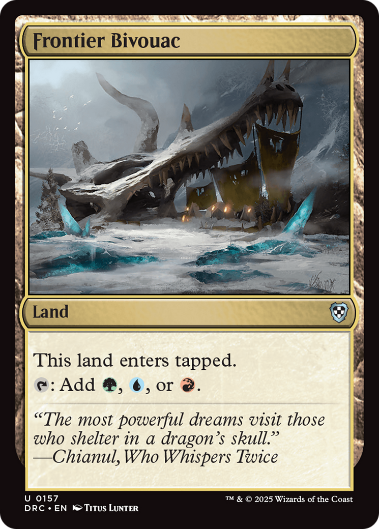 Frontier Bivouac [Aetherdrift Commander] | Devastation Store