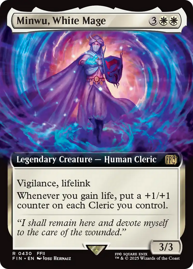 Minwu, White Mage (Extended Art) [FINAL FANTASY] | Devastation Store