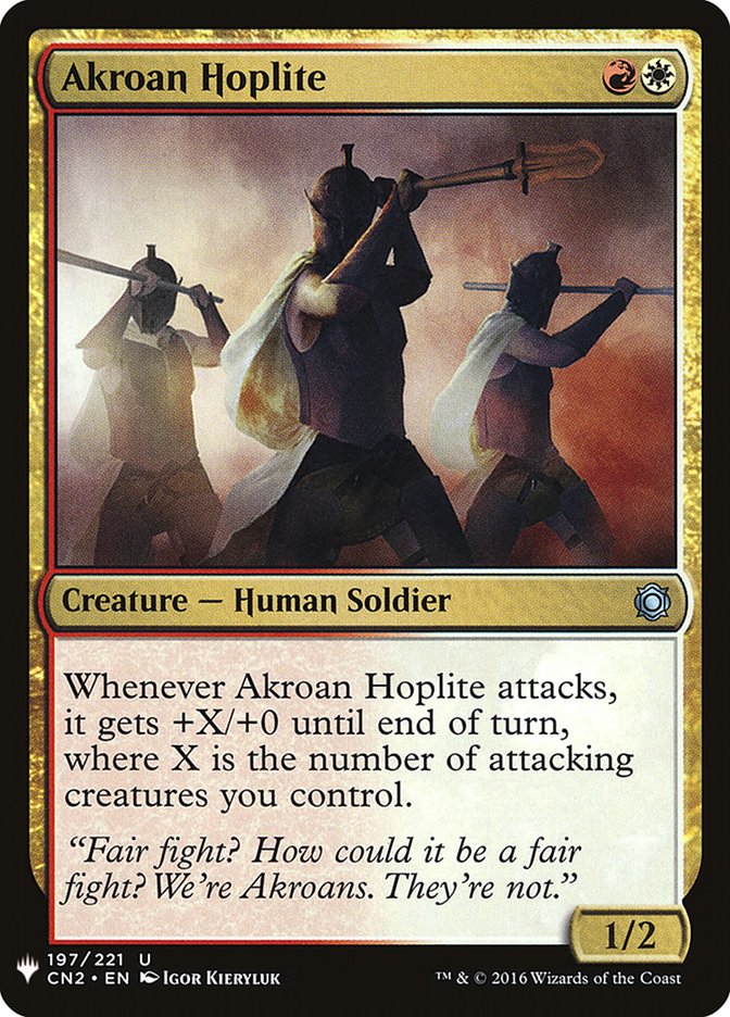 Akroan Hoplite [Mystery Booster] | Devastation Store