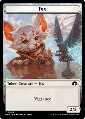 Phyrexian Germ // Fox Double-Sided Token [Modern Horizons 3 Tokens] | Devastation Store
