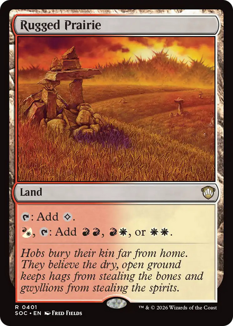 Rugged Prairie [Secrets of Strixhaven Commander] | Devastation Store