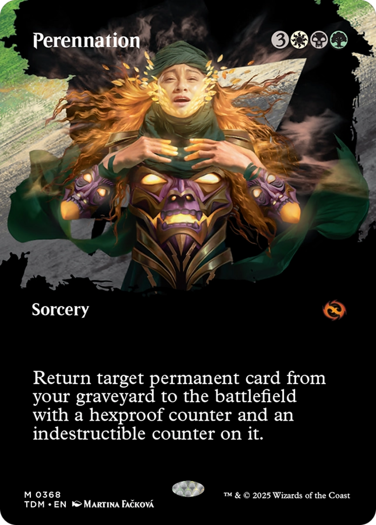 Perennation (Borderless) [Tarkir: Dragonstorm] | Devastation Store