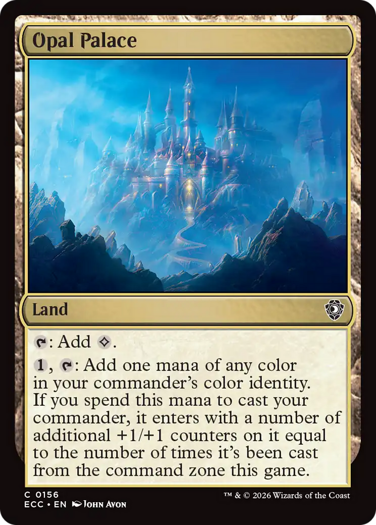 Opal Palace [Lorwyn Eclipsed Commander] | Devastation Store