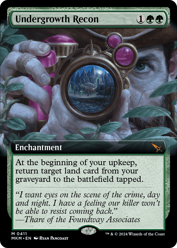 Undergrowth Recon (Extended Art) [Murders at Karlov Manor] | Devastation Store