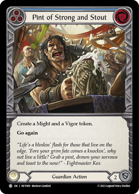 Pint of Strong and Stout [HVY089] (Heavy Hitters) | Devastation Store