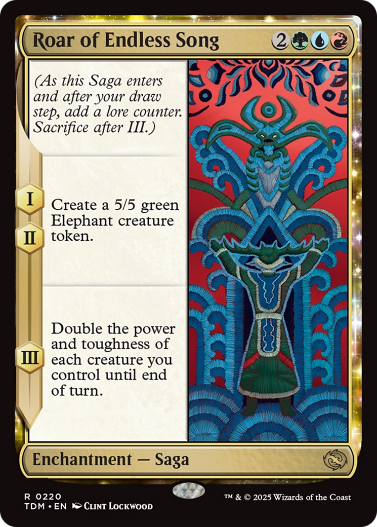 Roar of Endless Song [Tarkir: Dragonstorm] | Devastation Store