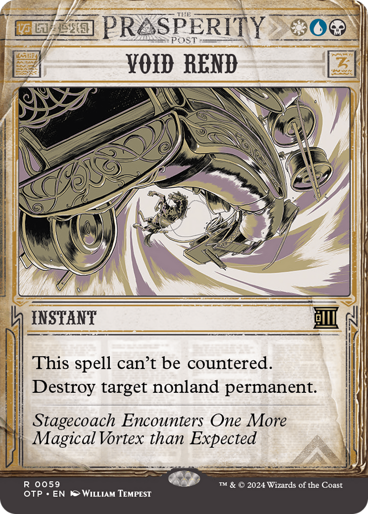 Void Rend [Outlaws of Thunder Junction: Breaking News] | Devastation Store