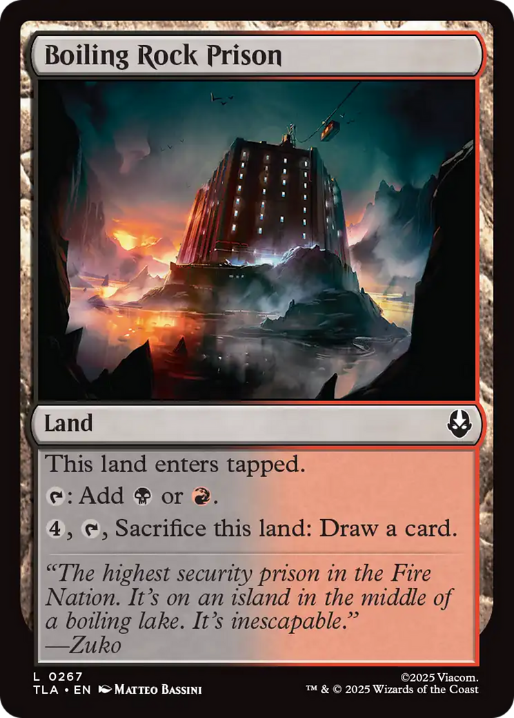 Boiling Rock Prison [Avatar: The Last Airbender] | Devastation Store