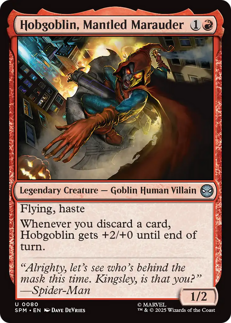 Hobgoblin, Mantled Marauder [Marvel's Spider-Man] | Devastation Store