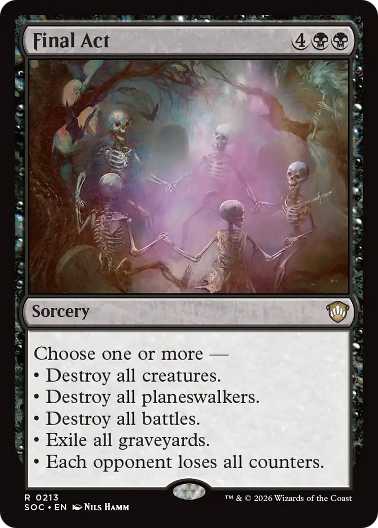 Final Act [Secrets of Strixhaven Commander] | Devastation Store