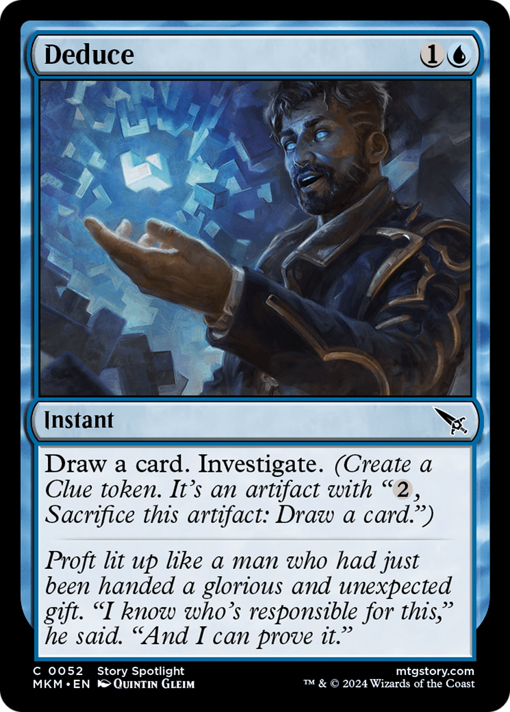 Deduce [Murders at Karlov Manor] | Devastation Store