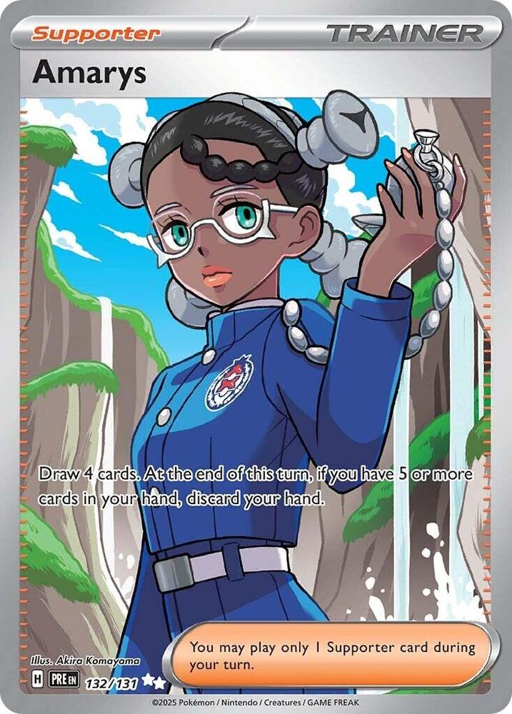 Amarys (132/131) [Scarlet & Violet: Prismatic Evolutions] | Devastation Store