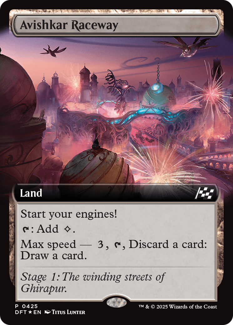 Avishkar Raceway (Extended Art) [Aetherdrift] | Devastation Store