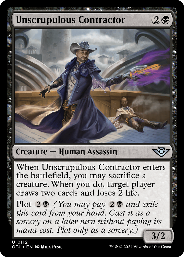 Unscrupulous Contractor [Outlaws of Thunder Junction] | Devastation Store