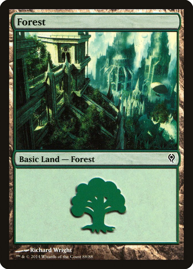 Forest (88) [Duel Decks: Jace vs. Vraska] | Devastation Store