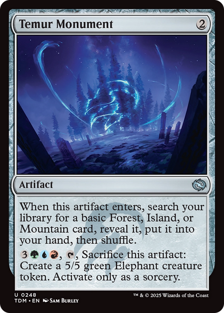 Temur Monument [Tarkir: Dragonstorm] | Devastation Store