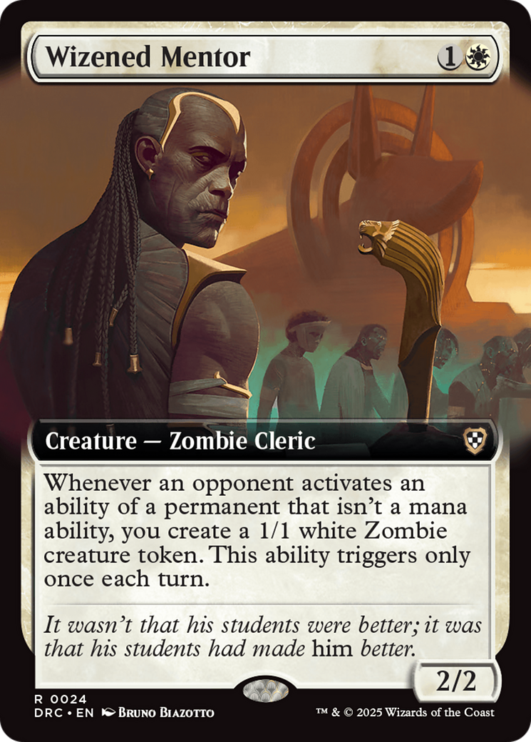 Wizened Mentor (Extended Art) [Aetherdrift Commander] | Devastation Store