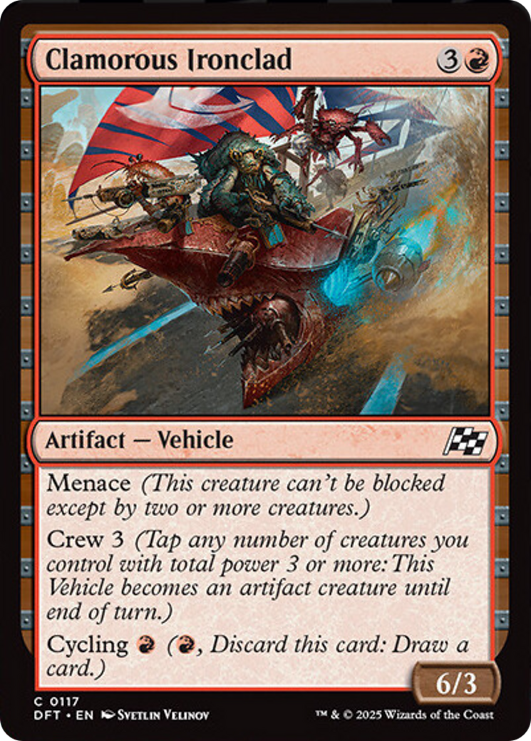 Clamorous Ironclad [Aetherdrift] | Devastation Store