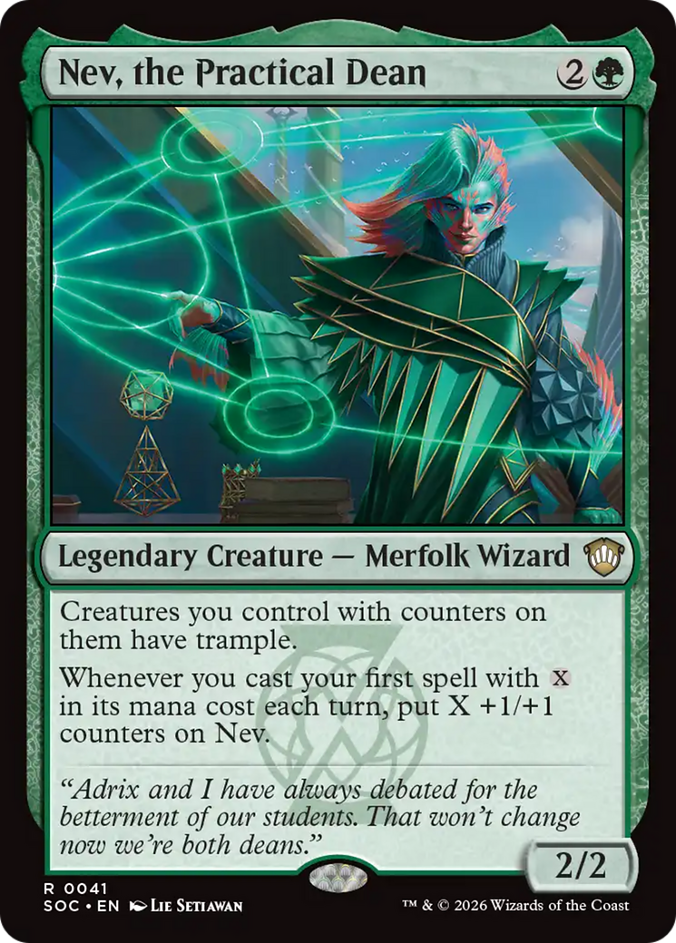 Nev, the Practical Dean [Secrets of Strixhaven Commander] | Devastation Store