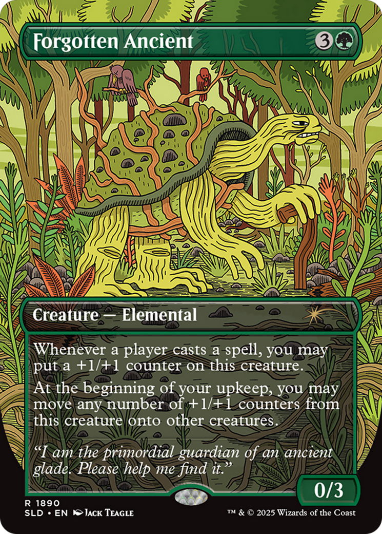 Forgotten Ancient (Rainbow Foil) [Secret Lair Drop Series] | Devastation Store