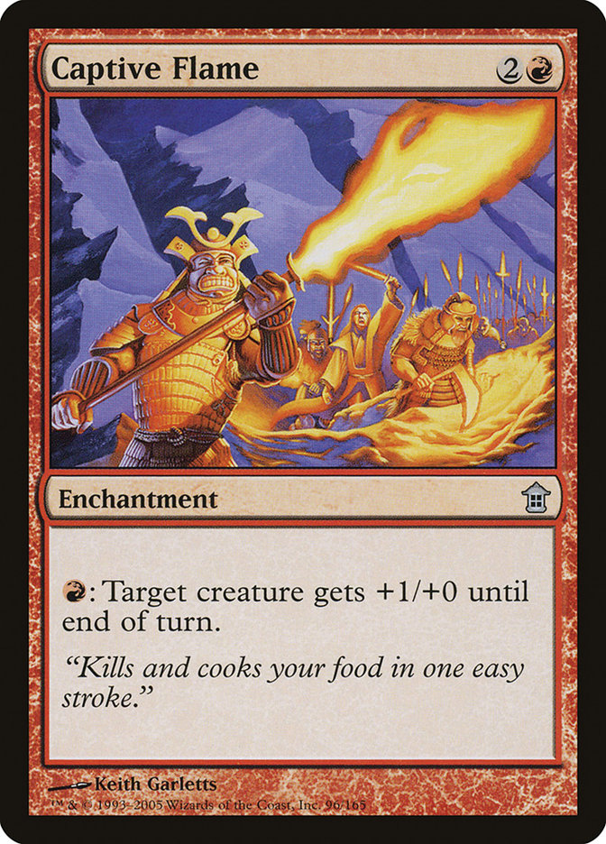 Captive Flame [Saviors of Kamigawa] | Devastation Store