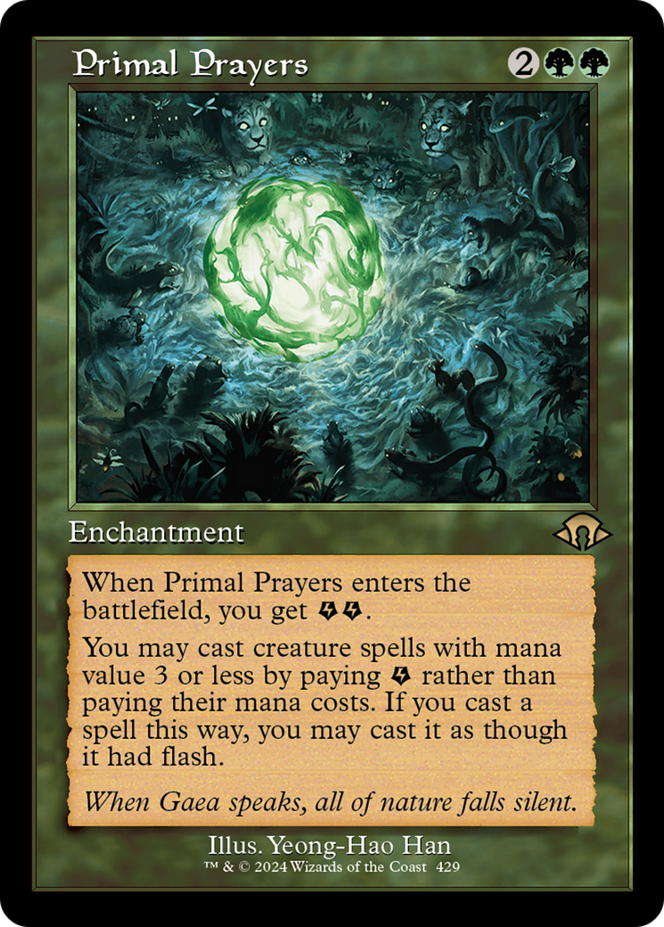 Primal Prayers (Retro) [Modern Horizons 3] | Devastation Store