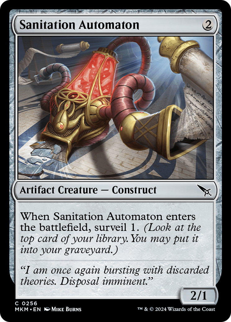 Sanitation Automaton [Murders at Karlov Manor] | Devastation Store