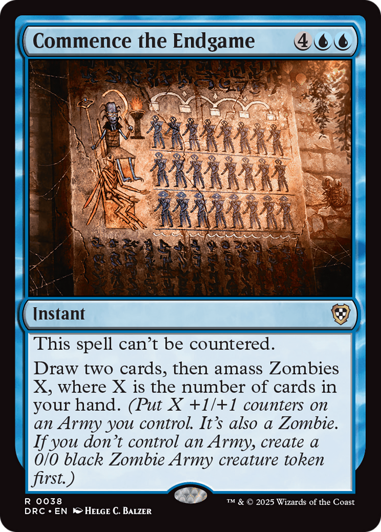 Commence the Endgame [Aetherdrift Commander] | Devastation Store