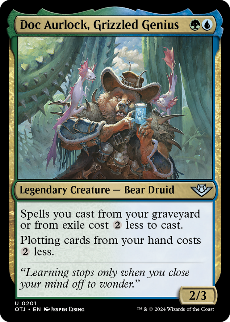Doc Aurlock, Grizzled Genius [Outlaws of Thunder Junction] | Devastation Store