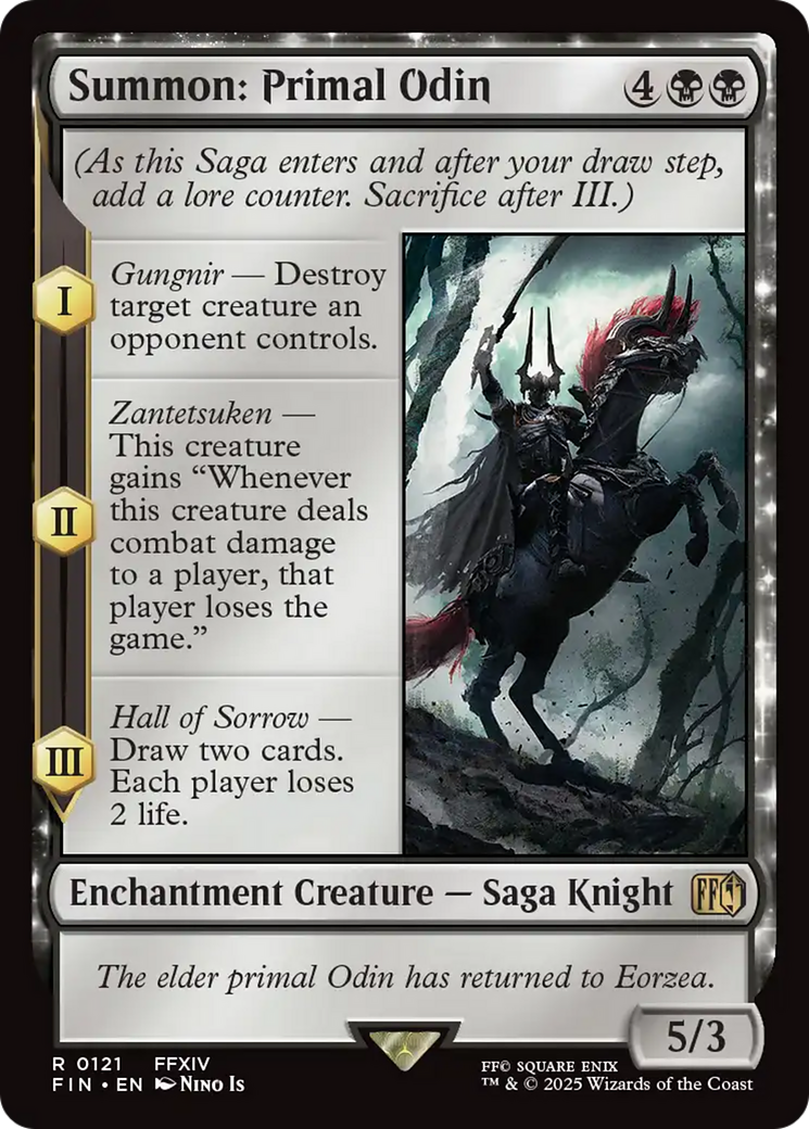 Summon: Primal Odin [FINAL FANTASY] | Devastation Store