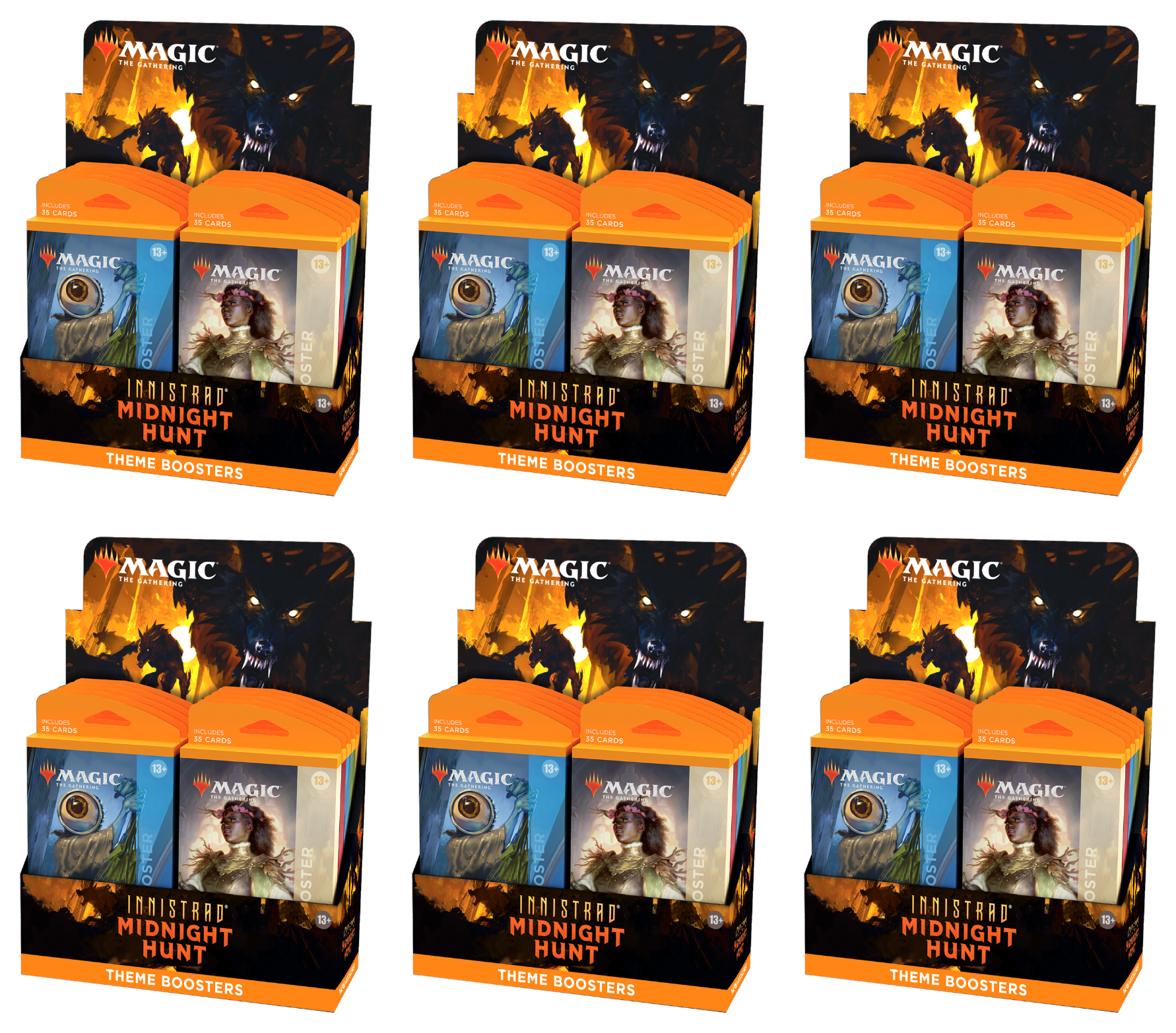 Innistrad: Midnight Hunt - Theme Booster Display Case | Devastation Store