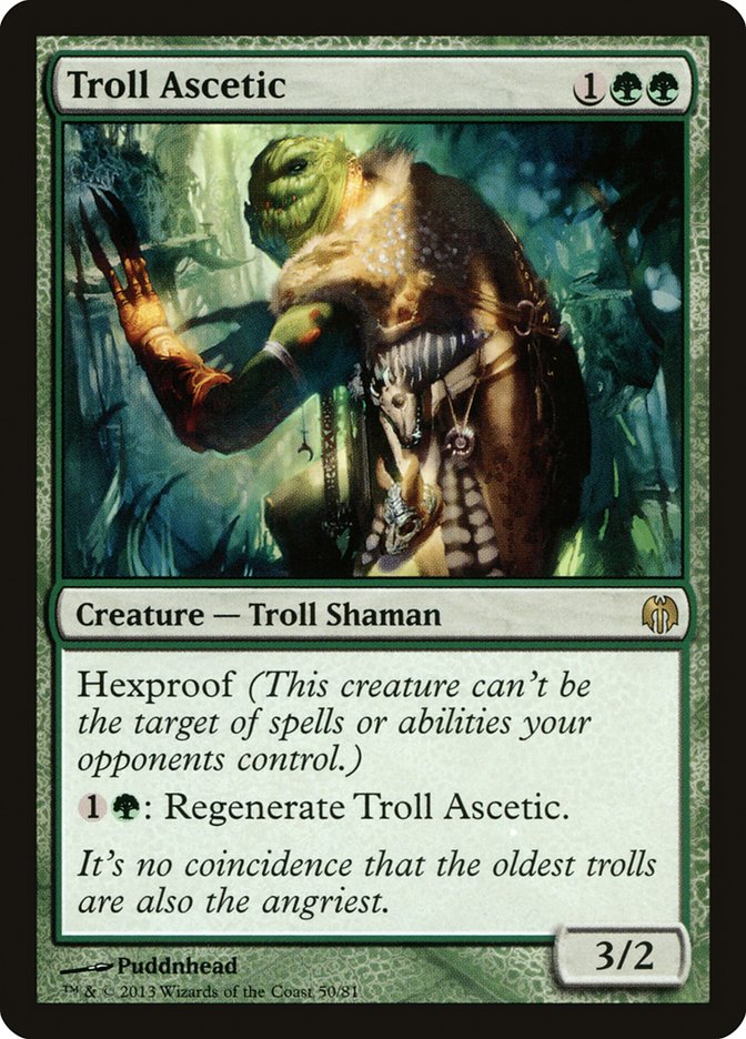 Troll Ascetic [Duel Decks: Heroes vs. Monsters] | Devastation Store