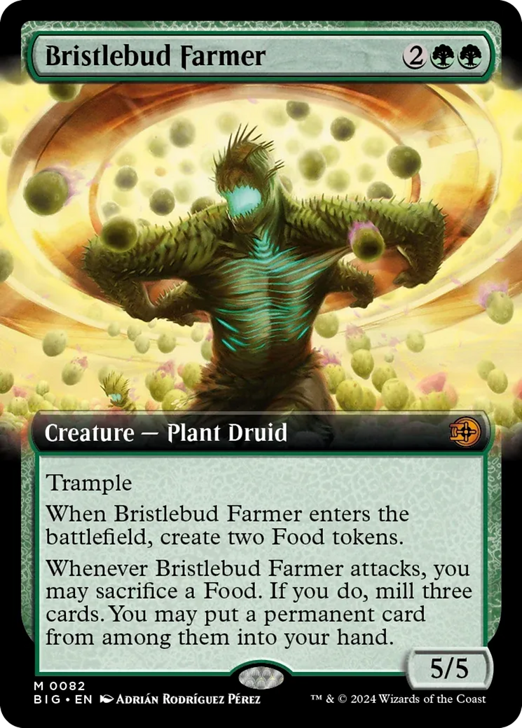 Bristlebud Farmer (Extended Art) [Outlaws of Thunder Junction: The Big Score] | Devastation Store