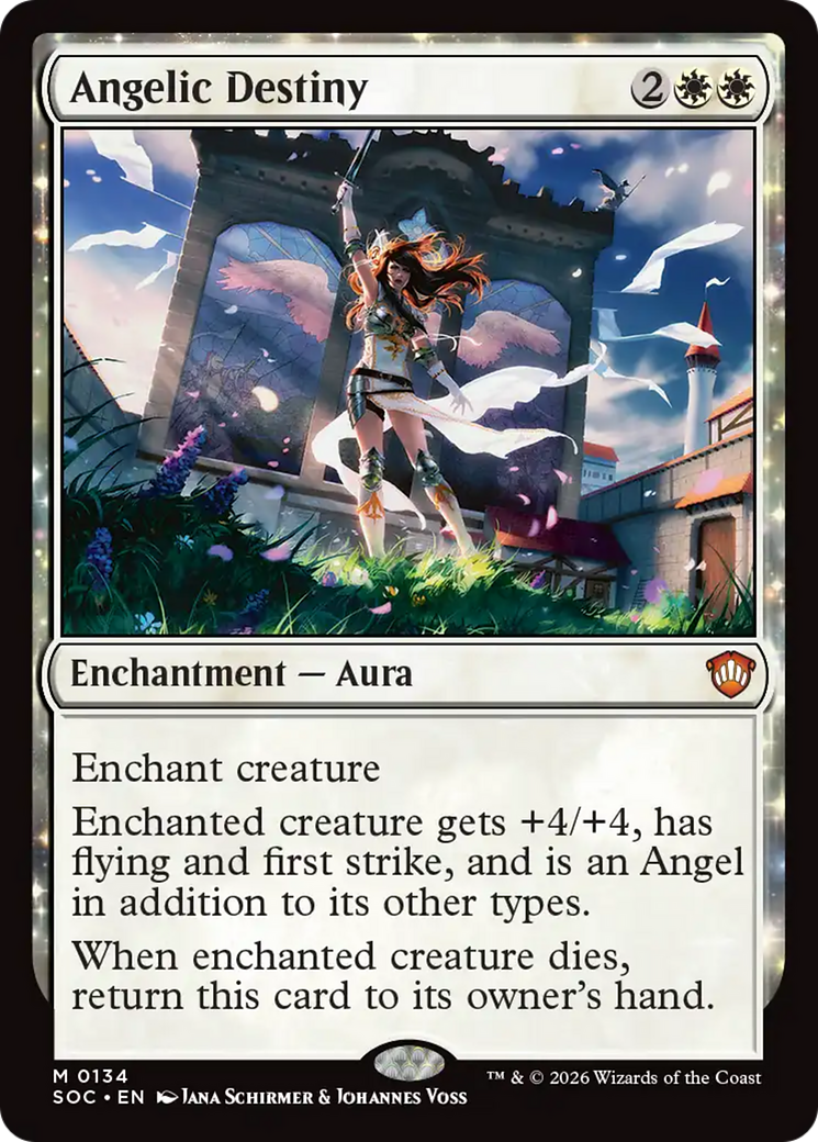 Angelic Destiny [Secrets of Strixhaven Commander] | Devastation Store