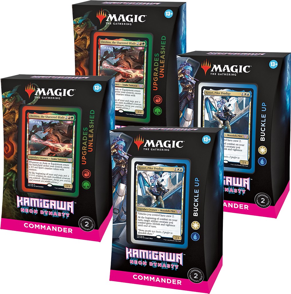 Kamigawa: Neon Dynasty - Commander Deck Display | Devastation Store