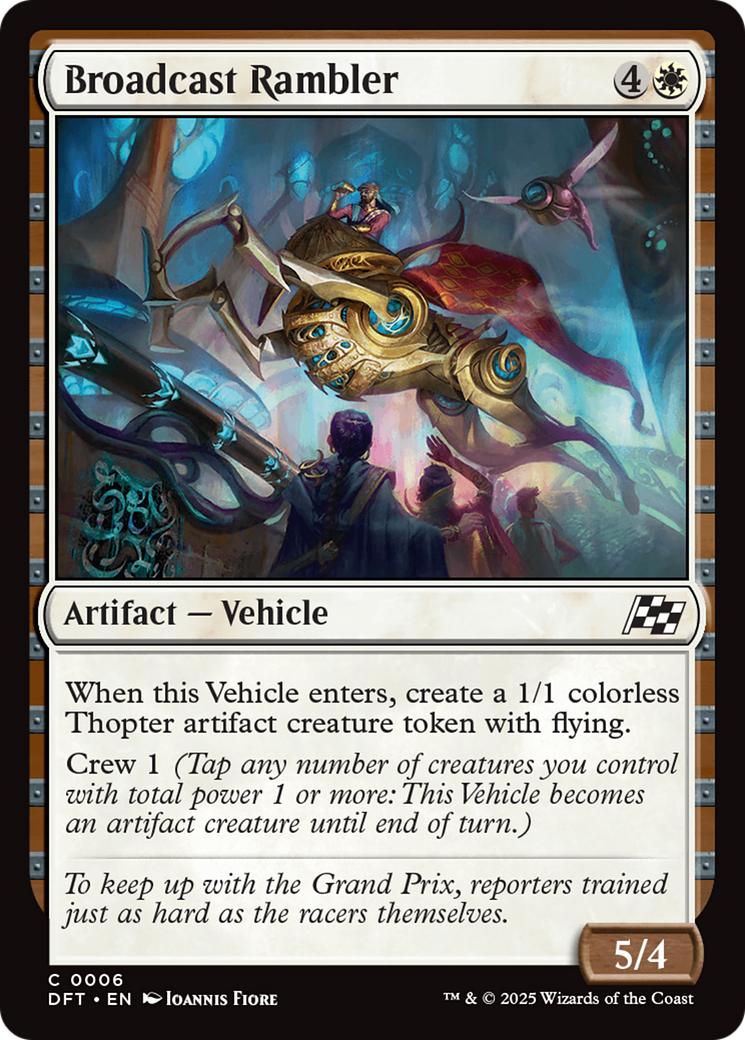 Broadcast Rambler [Aetherdrift] | Devastation Store