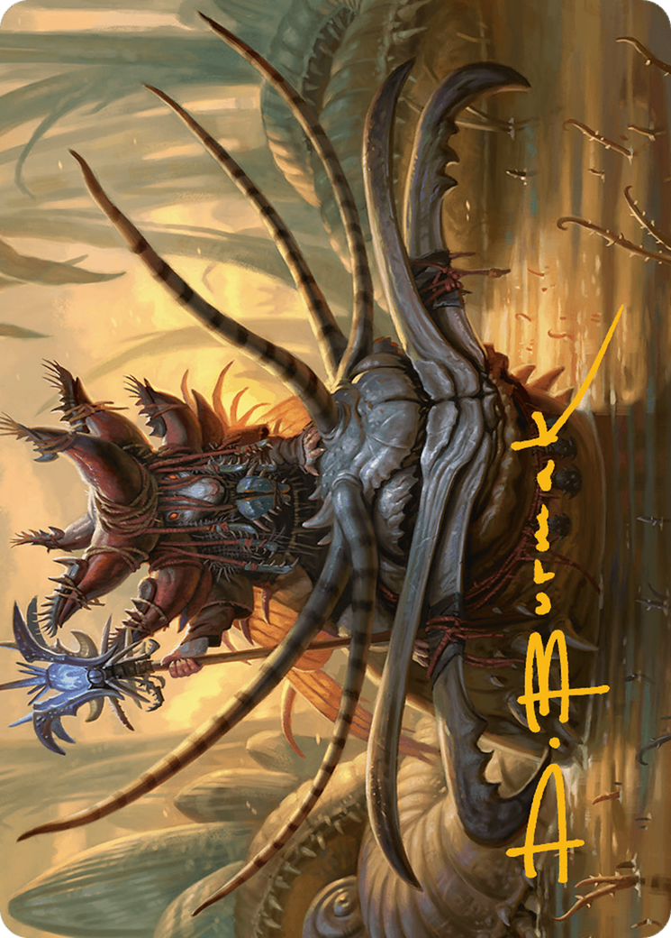Wick's Patrol Art Card (Gold-Stamped Signature) [Bloomburrow Art Series] | Devastation Store