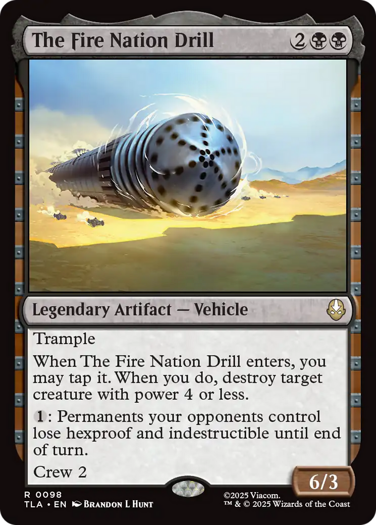 The Fire Nation Drill [Avatar: The Last Airbender] | Devastation Store