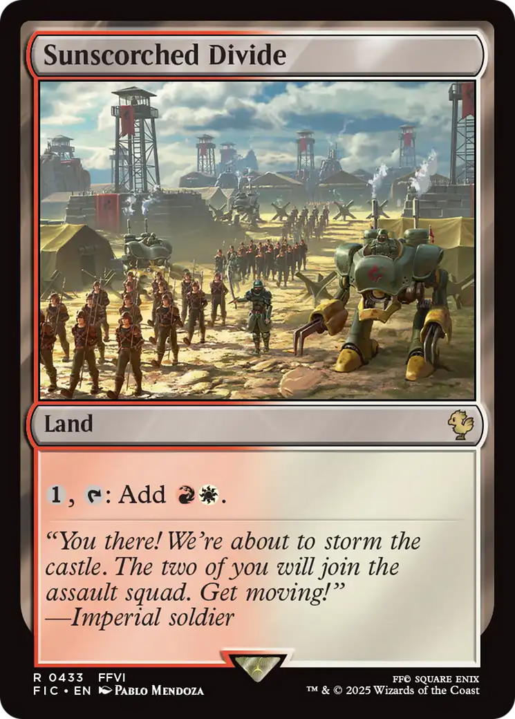 Sunscorched Divide [FINAL FANTASY Commander] | Devastation Store