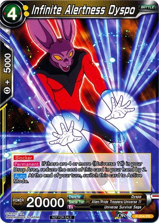 Infinite Alertness Dyspo (P-054) [Promotion Cards] | Devastation Store